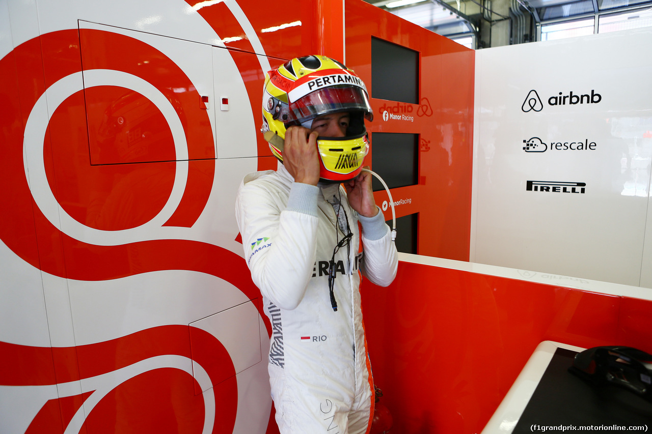 GP AUSTRIA, 01.07.2016 - Prove Libere 1, Rio Haryanto (IDN) Manor Racing MRT05