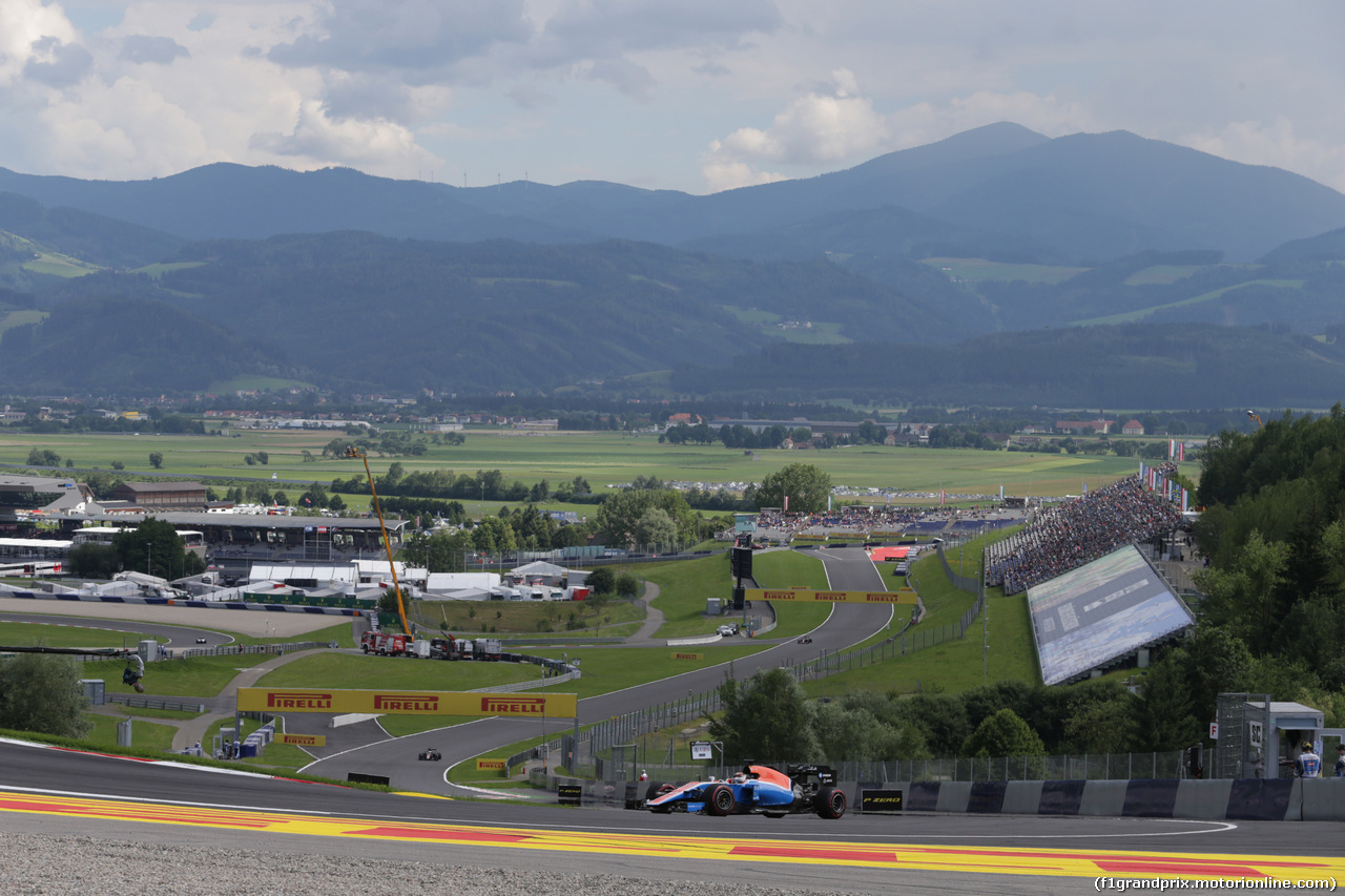 GP AUSTRIA, 01.07.2016 Prove Libere 2, Pascal Wehrlein (GER) Manor Racing MRT05