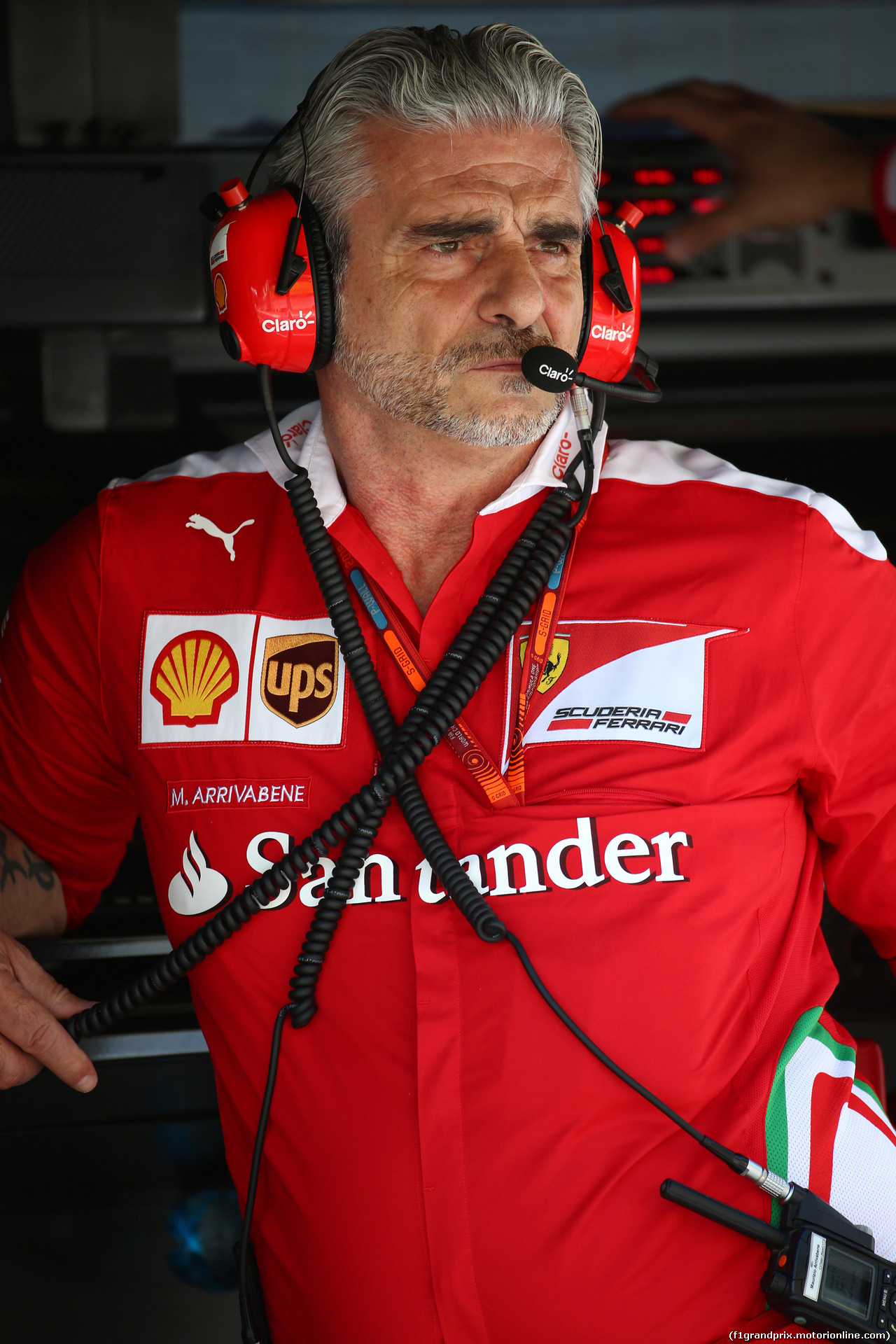 GP AUSTRIA, 01.07.2016 - Prove Libere 1, Maurizio Arrivabene (ITA) Ferrari Team Principal