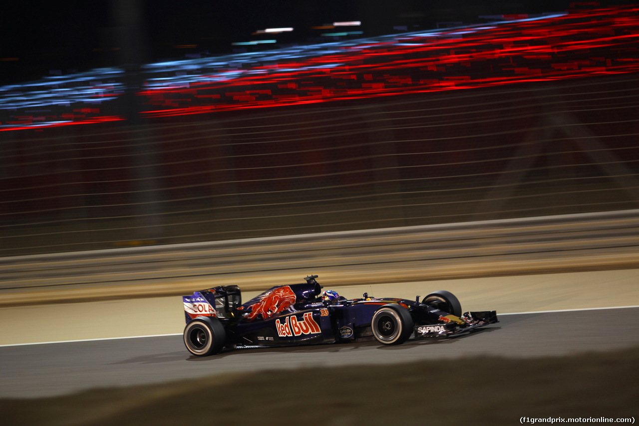 GP BAHRAIN, 03.04.2016 - Gara, Max Verstappen (NED) Scuderia Toro Rosso STR11