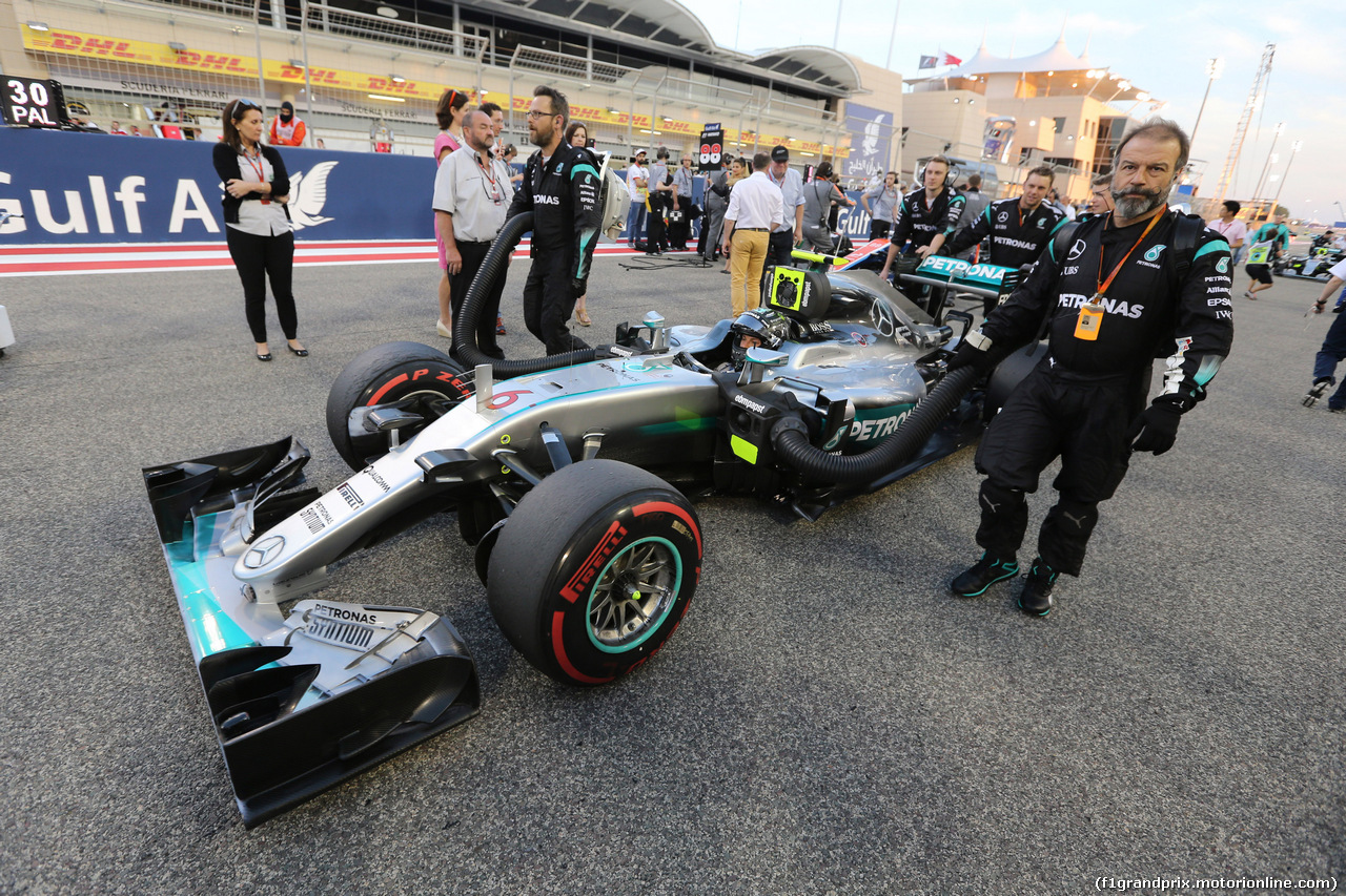 GP BAHRAIN, 03.04.2016 - Gara, Nico Rosberg (GER) Mercedes AMG F1 W07 Hybrid