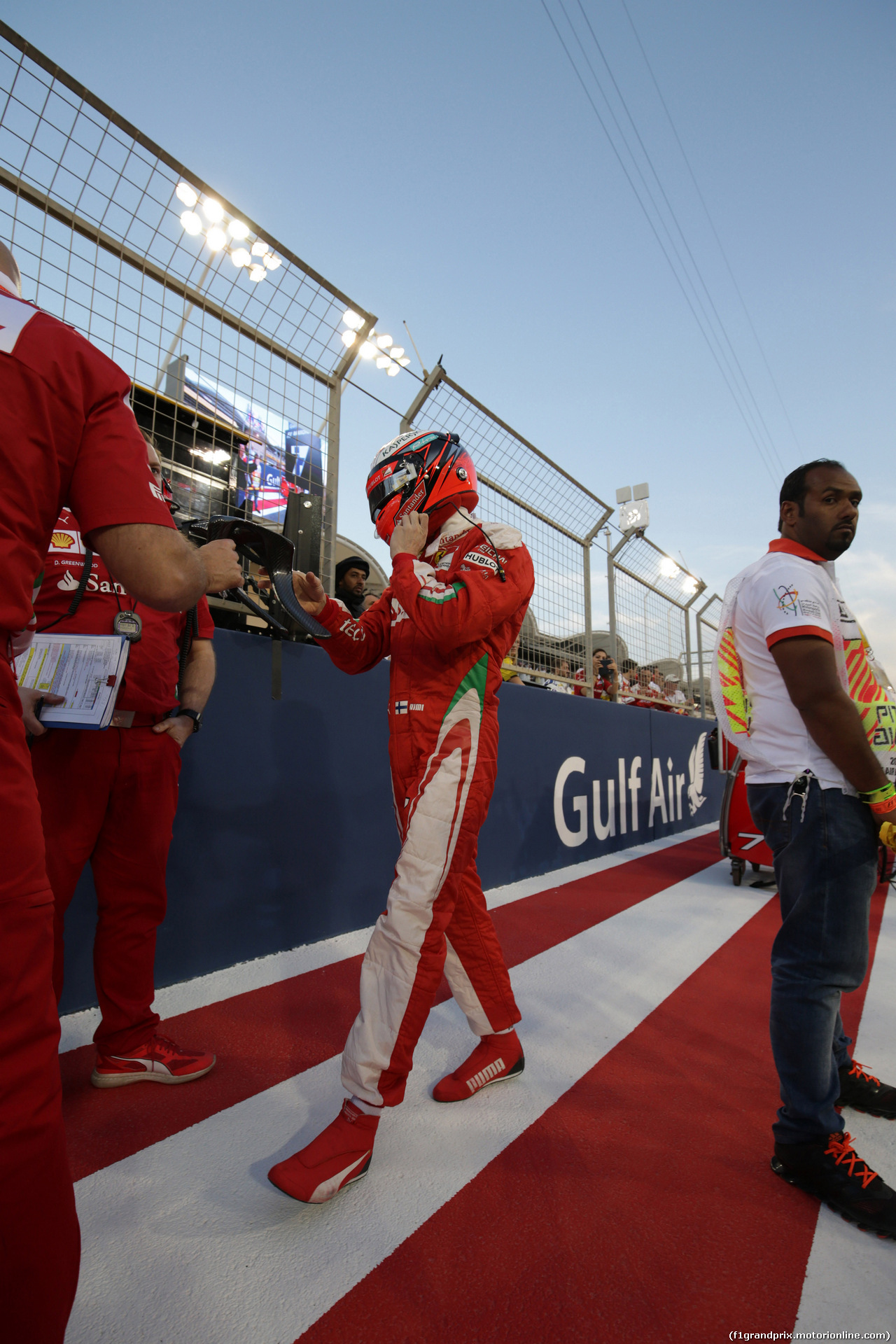 GP BAHRAIN, 03.04.2016 - Gara, Kimi Raikkonen (FIN) Ferrari SF16-H