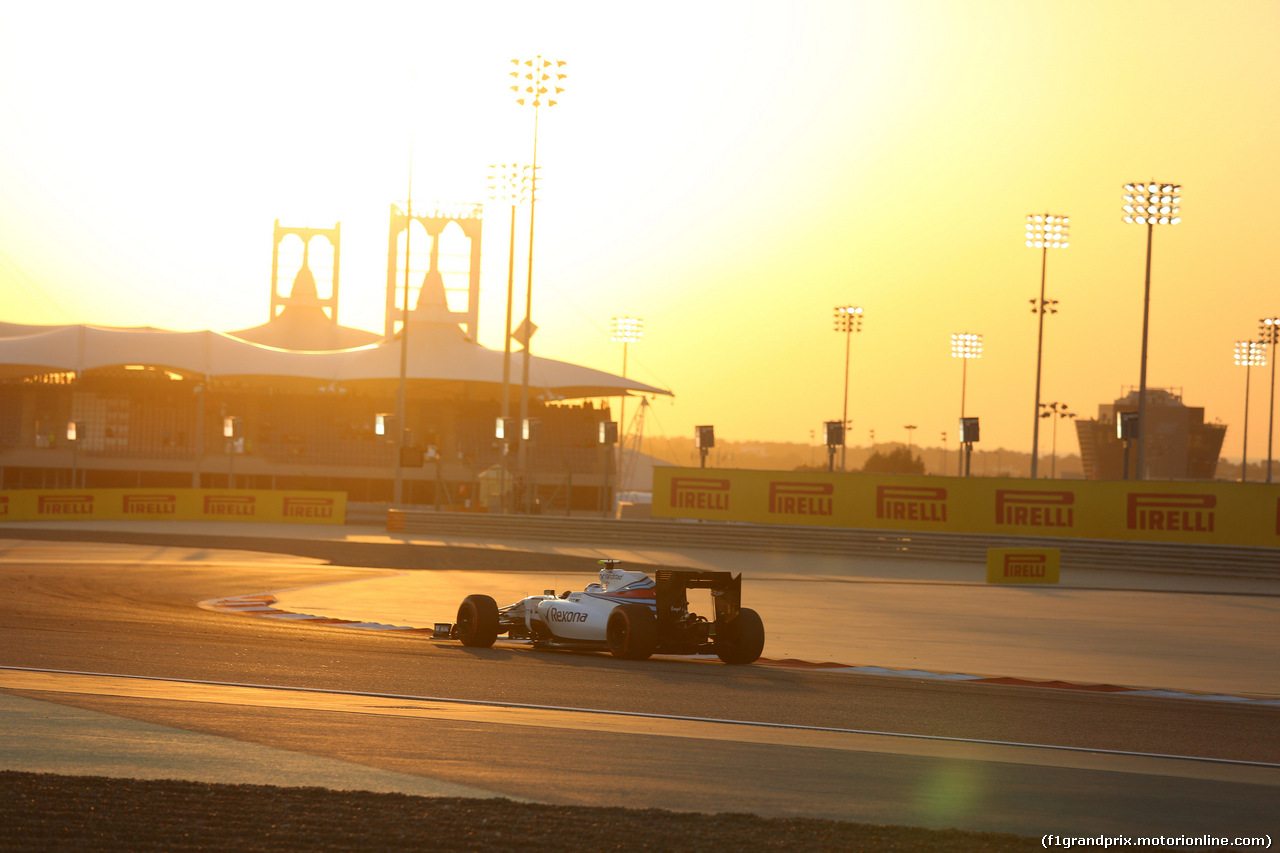 GP BAHRAIN, 03.04.2016 - Gara, Valtteri Bottas (FIN) Williams FW38