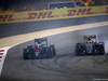 GP BAHRAIN, 03.04.2016 - Gara, Stoffel Vandoorne (BEL) McLaren Test e Reserve Driver e Sergio Perez (MEX) Sahara Force India F1 VJM09