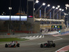GP BAHRAIN, 03.04.2016 - Gara, Romain Grosjean (FRA) Haas F1 Team VF-16 e Stoffel Vandoorne (BEL) McLaren Test e Reserve Driver