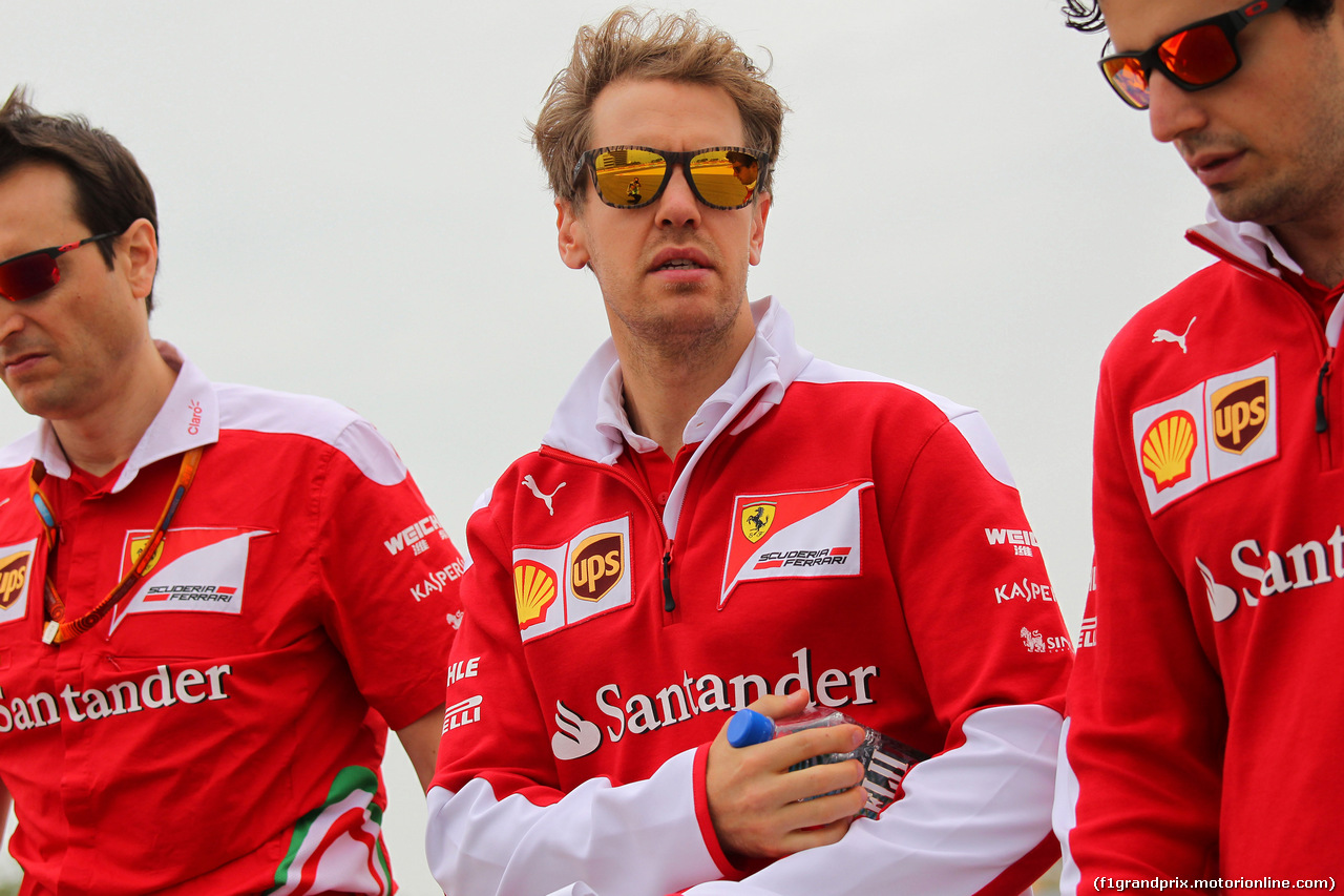 GP BAHRAIN, 31.03.2016 - Sebastian Vettel (GER) Ferrari SF16-H