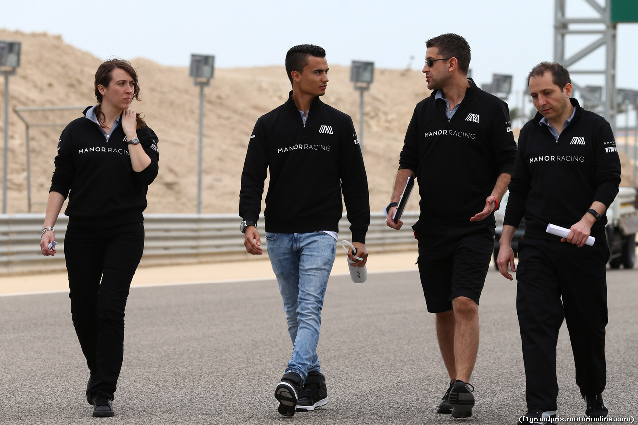 GP BAHRAIN, 31.03.2016 - Pascal Wehrlein (GER) Manor Racing MRT05