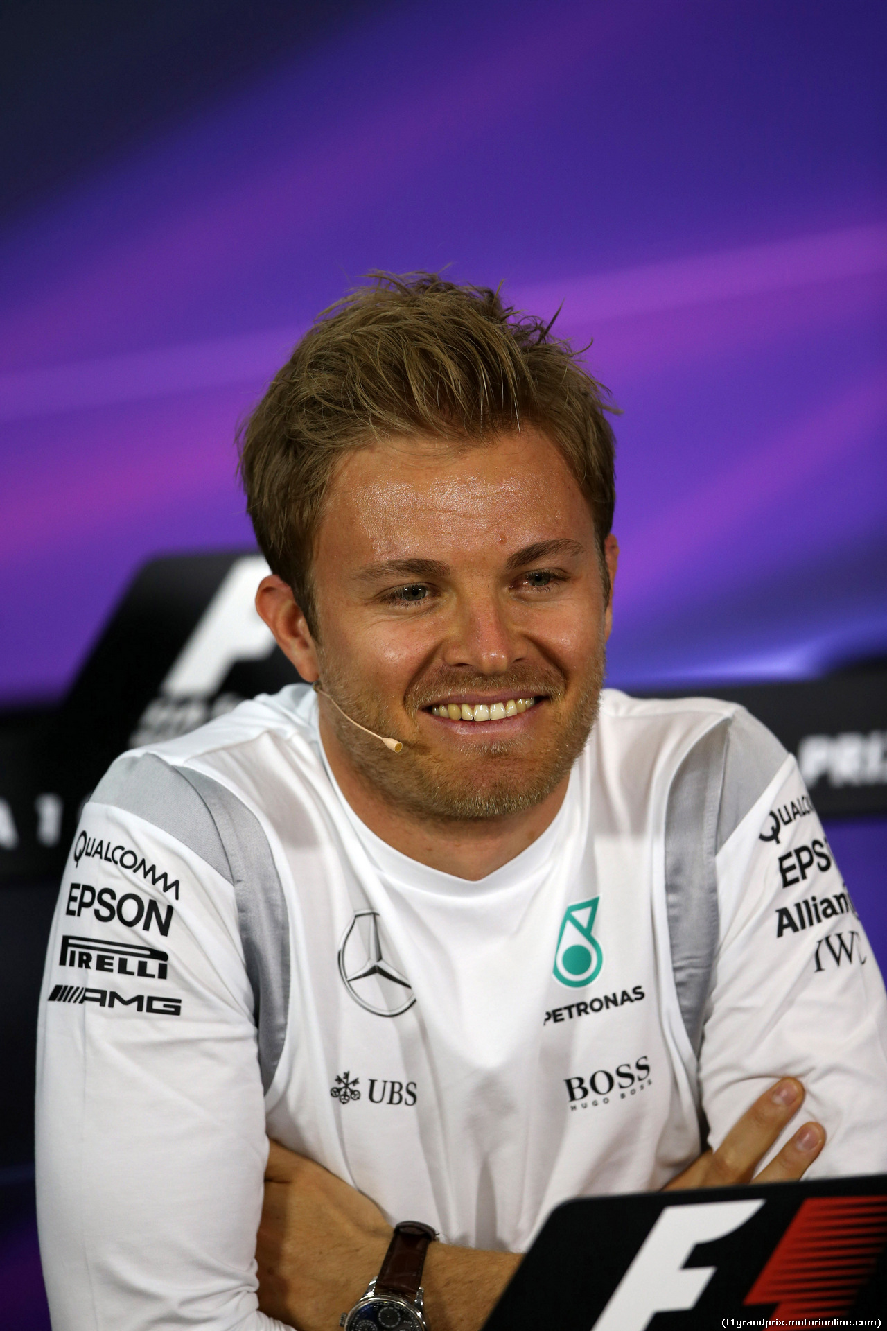GP BAHRAIN, 31.03.2016 - Conferenza Stampa, Nico Rosberg (GER) Mercedes AMG F1 W07 Hybrid