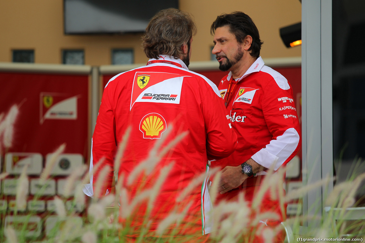 GP BAHRAIN, 31.03.2016 - Alberto Antonini (ITA), Ferrari Press Officer