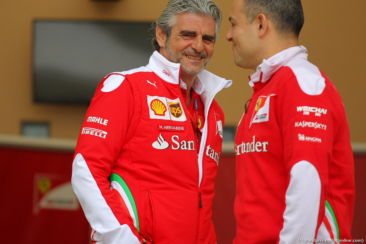 GP BAHRAIN, 31.03.2016 - Maurizio Arrivabene (ITA) Ferrari Team Principal