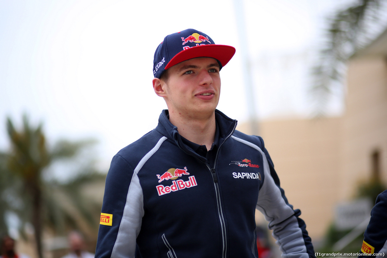 GP BAHRAIN, 31.03.2016 - Max Verstappen (NED) Scuderia Toro Rosso STR11