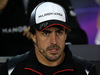 GP BAHRAIN, 31.03.2016 - Conferenza Stampa, Fernando Alonso (ESP) McLaren Honda MP4-31