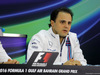 GP BAHRAIN, 31.03.2016 - Conferenza Stampa, Felipe Massa (BRA) Williams FW38