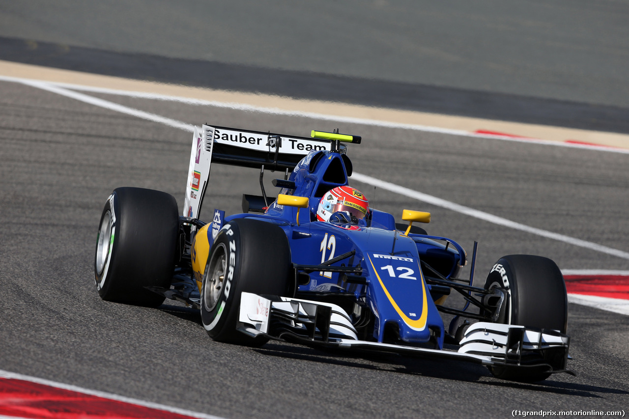 GP BAHRAIN, 02.04.2016 - Prove Libere 3, Felipe Nasr (BRA) Sauber C34