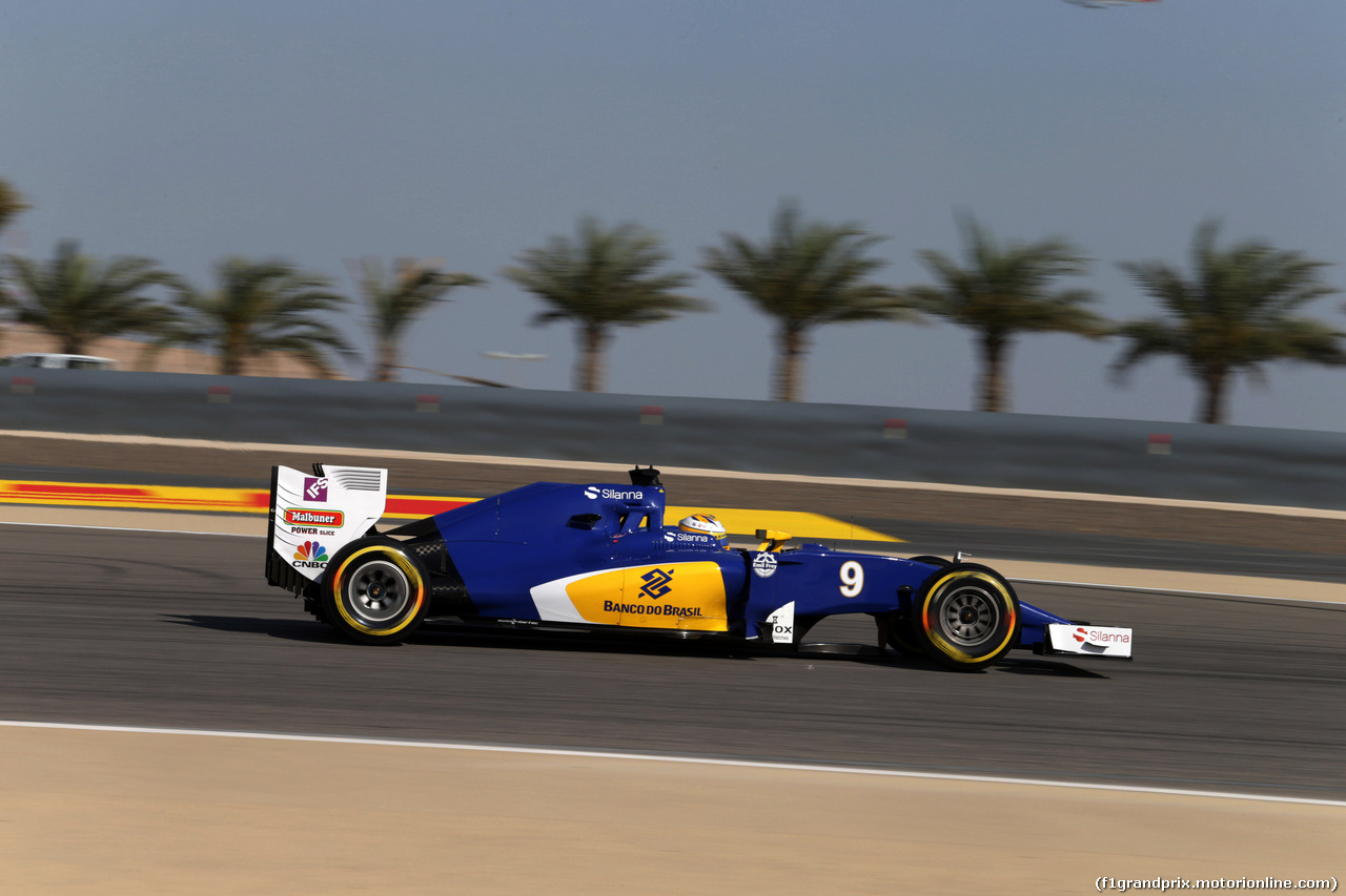 GP BAHRAIN, 02.04.2016 - Prove Libere 3, Marcus Ericsson (SUE) Sauber C34