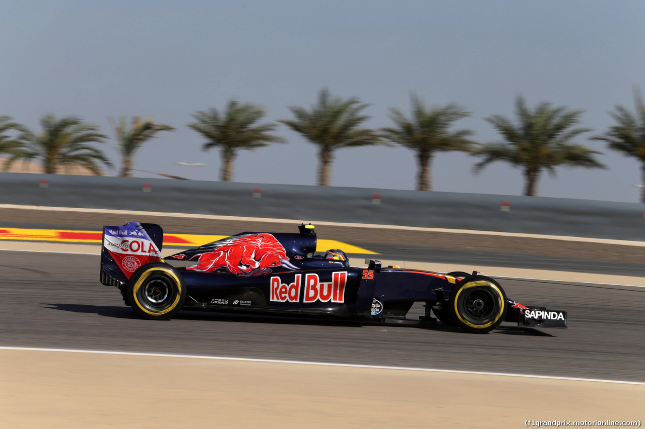 GP BAHRAIN, 02.04.2016 - Prove Libere 3, Carlos Sainz Jr (ESP) Scuderia Toro Rosso STR11