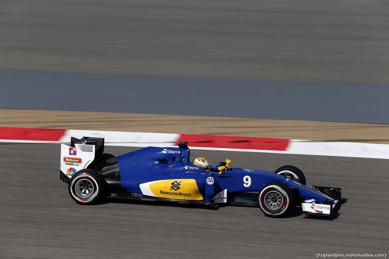 GP BAHRAIN, 02.04.2016 - Prove Libere 3, Marcus Ericsson (SUE) Sauber C34