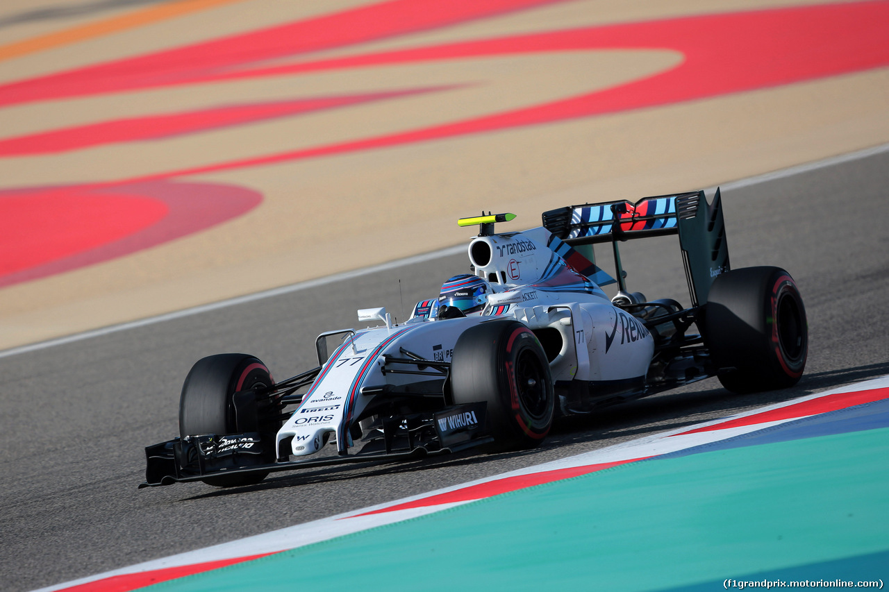 GP BAHRAIN, 02.04.2016 - Prove Libere 3, Valtteri Bottas (FIN) Williams FW38