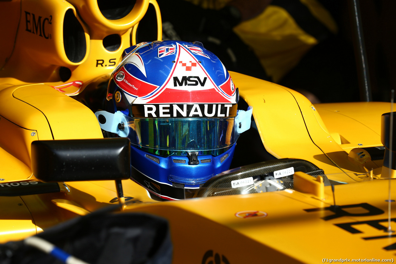GP BAHRAIN, 02.04.2016 - Prove Libere 3, Jolyon Palmer (GBR) Renault Sport F1 Team RS16