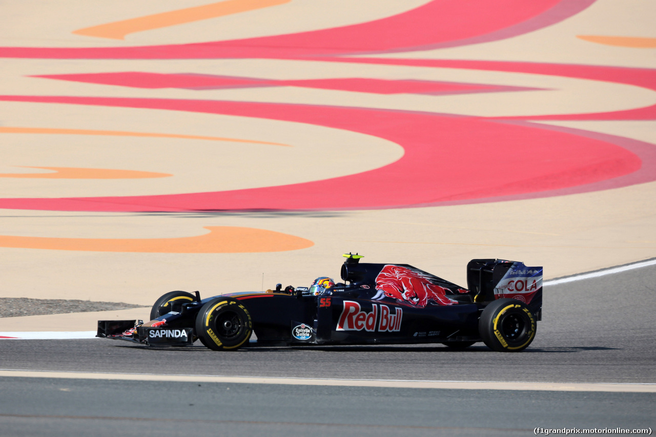 GP BAHRAIN, 02.04.2016 - Prove Libere 3, Carlos Sainz Jr (ESP) Scuderia Toro Rosso STR11