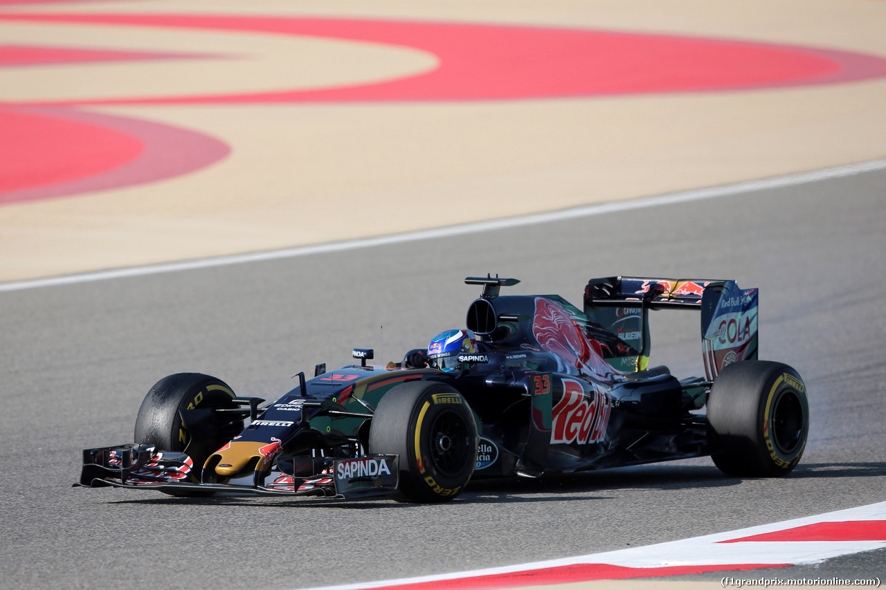 GP BAHRAIN, 02.04.2016 - Prove Libere 3, Max Verstappen (NED) Scuderia Toro Rosso STR11