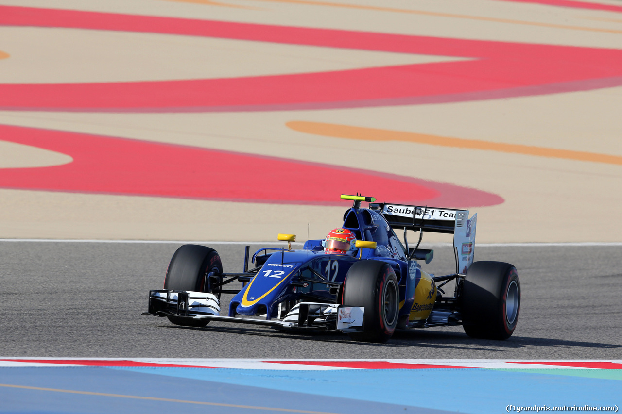 GP BAHRAIN, 02.04.2016 - Prove Libere 3, Felipe Nasr (BRA) Sauber C34