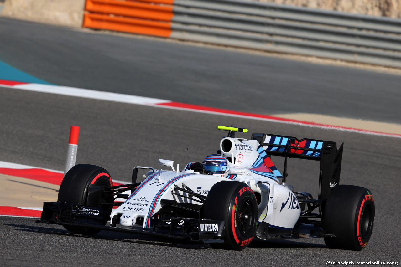 GP BAHRAIN, 02.04.2016 - Prove Libere 3, Valtteri Bottas (FIN) Williams FW38