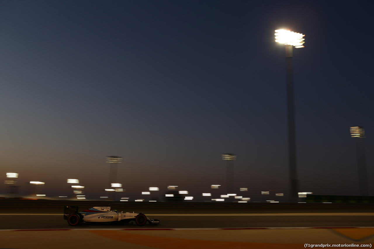 GP BAHRAIN, 02.04.2016 - Qualifiche, Felipe Massa (BRA) Williams FW38