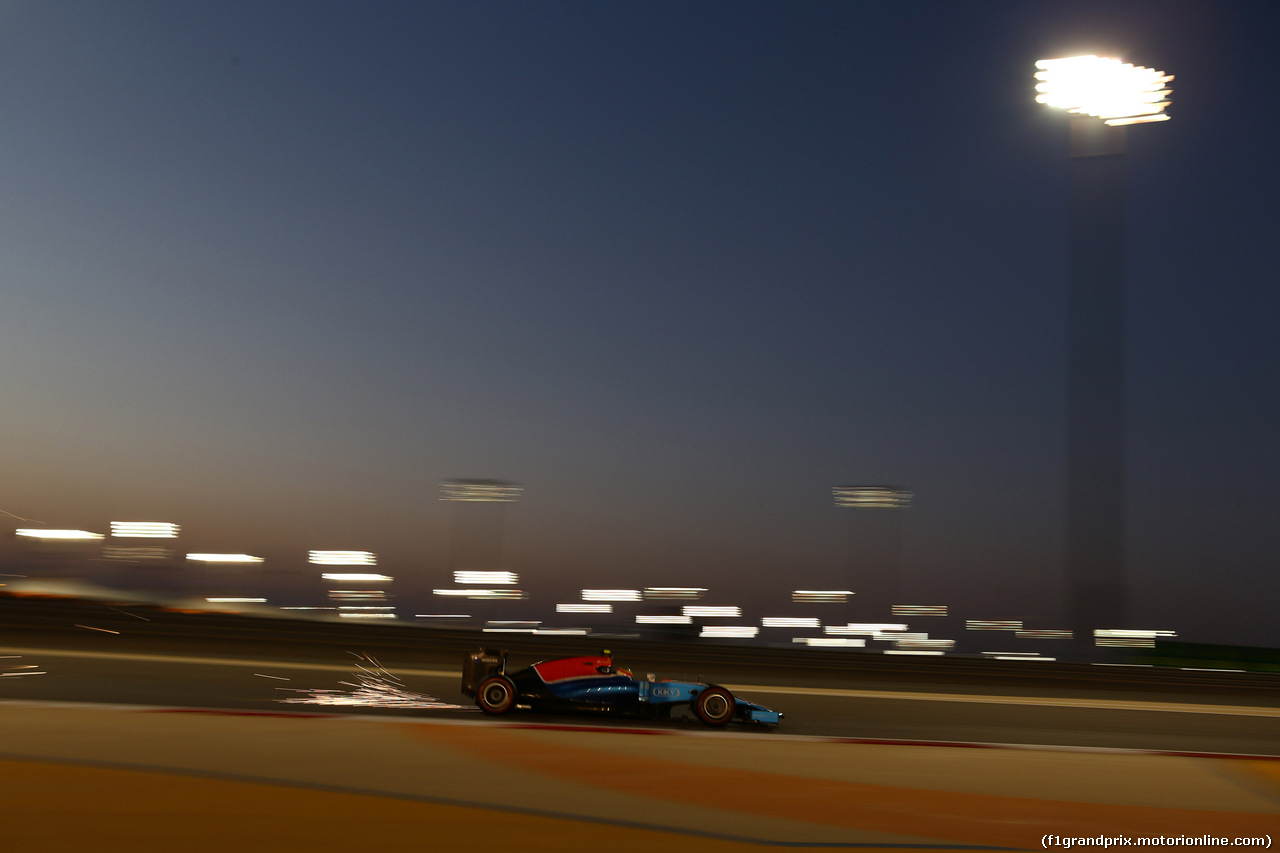 GP BAHRAIN, 02.04.2016 - Qualifiche, Rio Haryanto (IND) Manor Racing MRT05