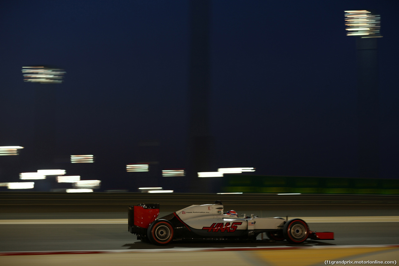 GP BAHRAIN, 02.04.2016 - Qualifiche, Romain Grosjean (FRA) Haas F1 Team VF-16