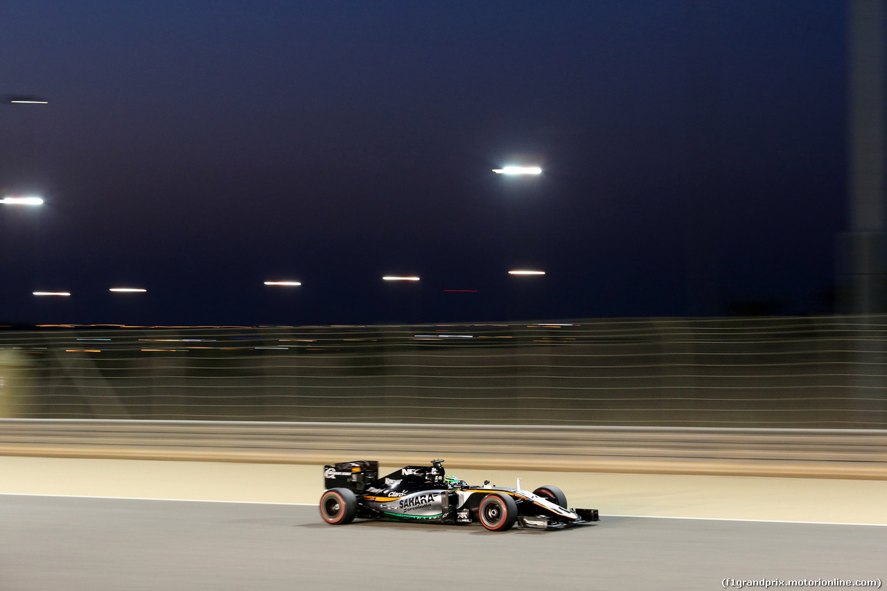 GP BAHRAIN, 02.04.2016 - Qualifiche, Nico Hulkenberg (GER) Sahara Force India F1 VJM09