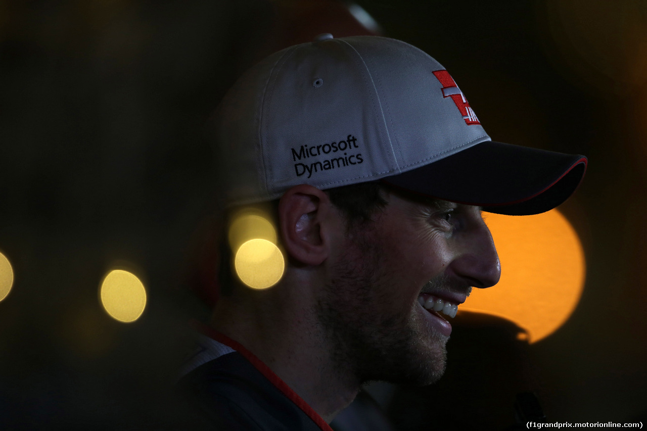 GP BAHRAIN, 02.04.2016 - Qualifiche, Romain Grosjean (FRA) Haas F1 Team VF-16