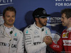 GP BAHRAIN, 02.04.2016 - Qualifiche, Lewis Hamilton (GBR) Mercedes AMG F1 W07 Hybrid pole position, secondo Nico Rosberg (GER) Mercedes AMG F1 W07 Hybrid e terzo Sebastian Vettel (GER) Ferrari SF16-H