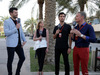 GP BAHRAIN, 02.04.2016 - Qualifiche, Susie Wolff (GBR), Mark Webber (AUS) e David Coulthard (GBR)