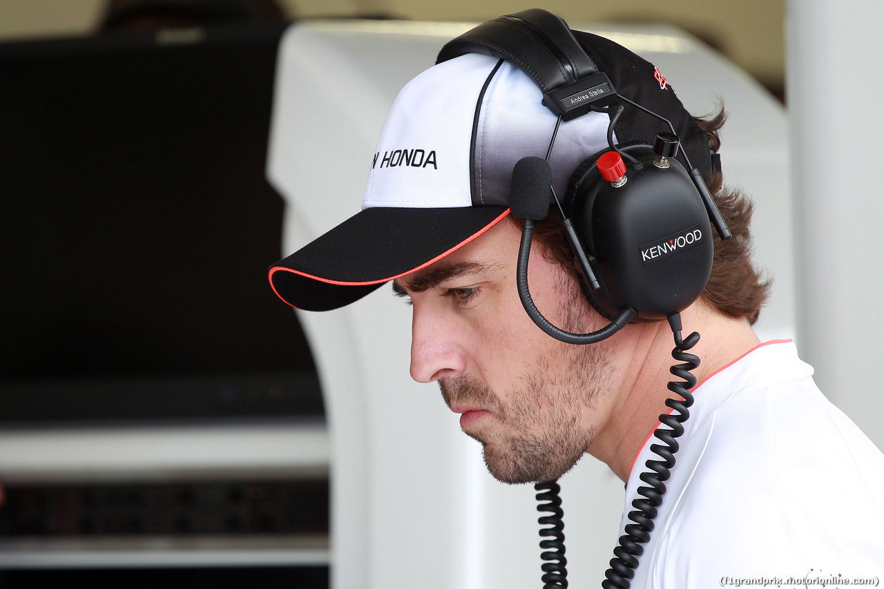 GP BAHRAIN, 01.04.2016 - Prove Libere 1, Fernando Alonso (ESP) McLaren Honda MP4-31