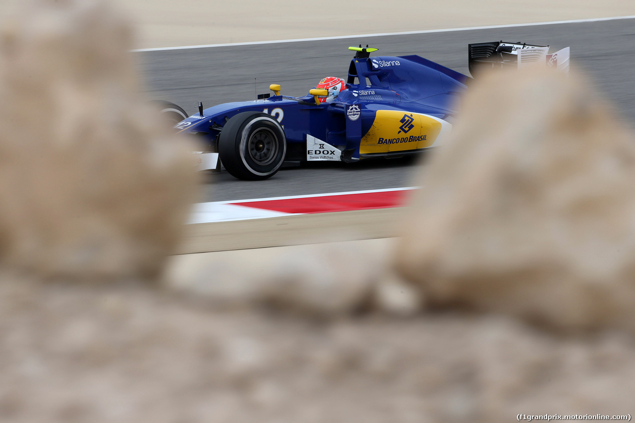 GP BAHRAIN, 01.04.2016 - Prove Libere 1, Felipe Nasr (BRA) Sauber C34