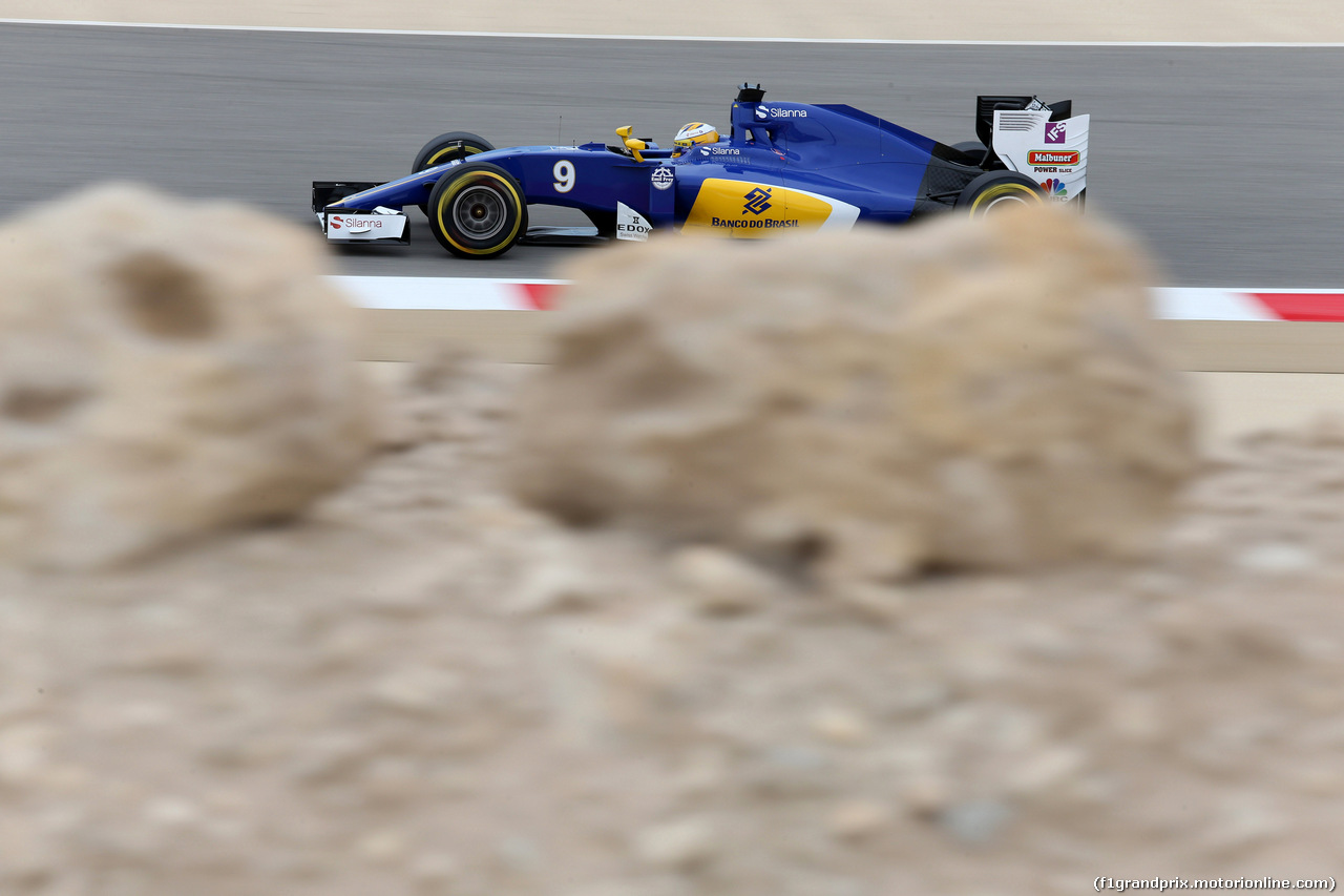 GP BAHRAIN, 01.04.2016 - Prove Libere 1, Marcus Ericsson (SUE) Sauber C34