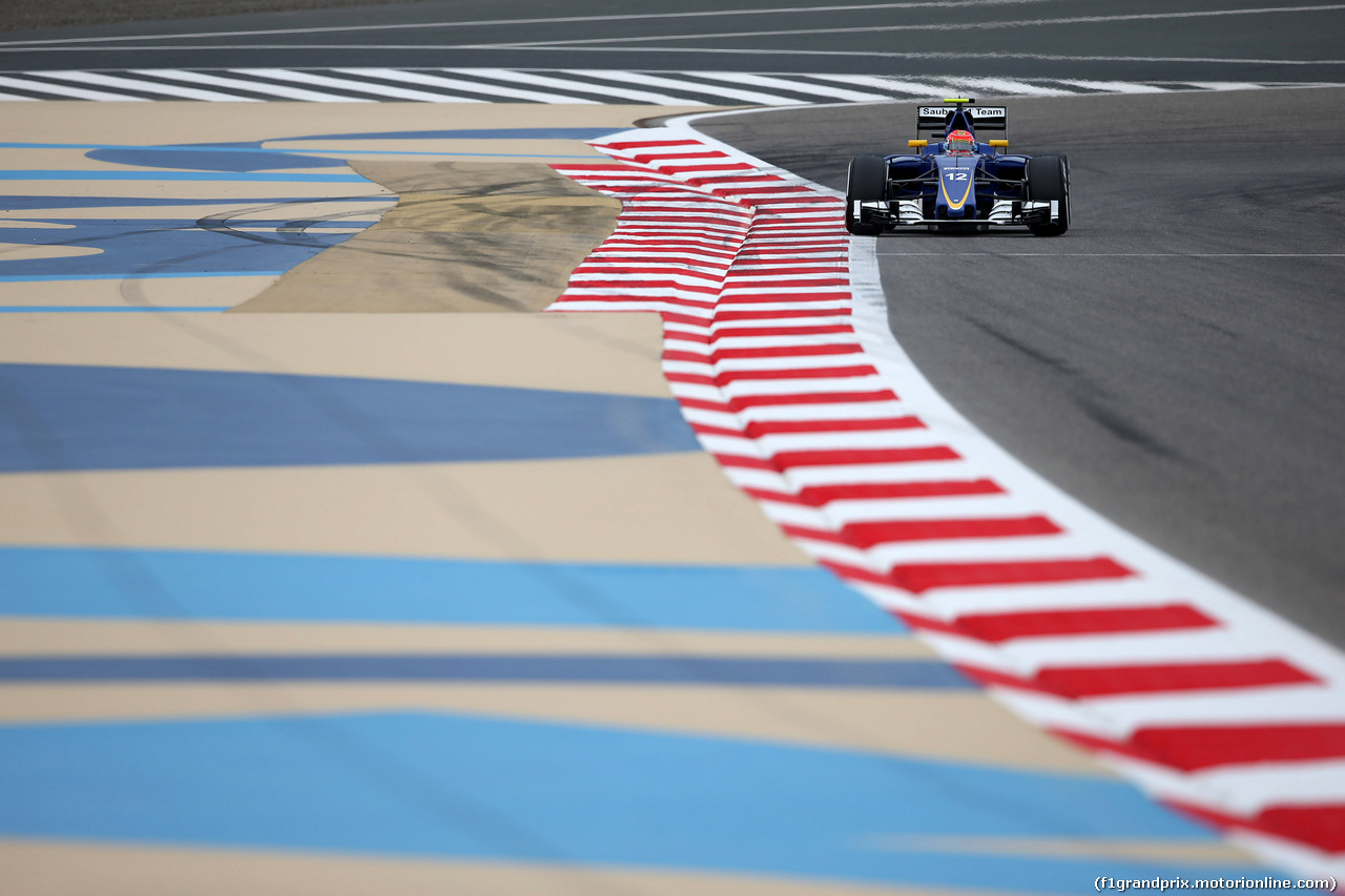GP BAHRAIN, 01.04.2016 - Prove Libere 1, Felipe Nasr (BRA) Sauber C34