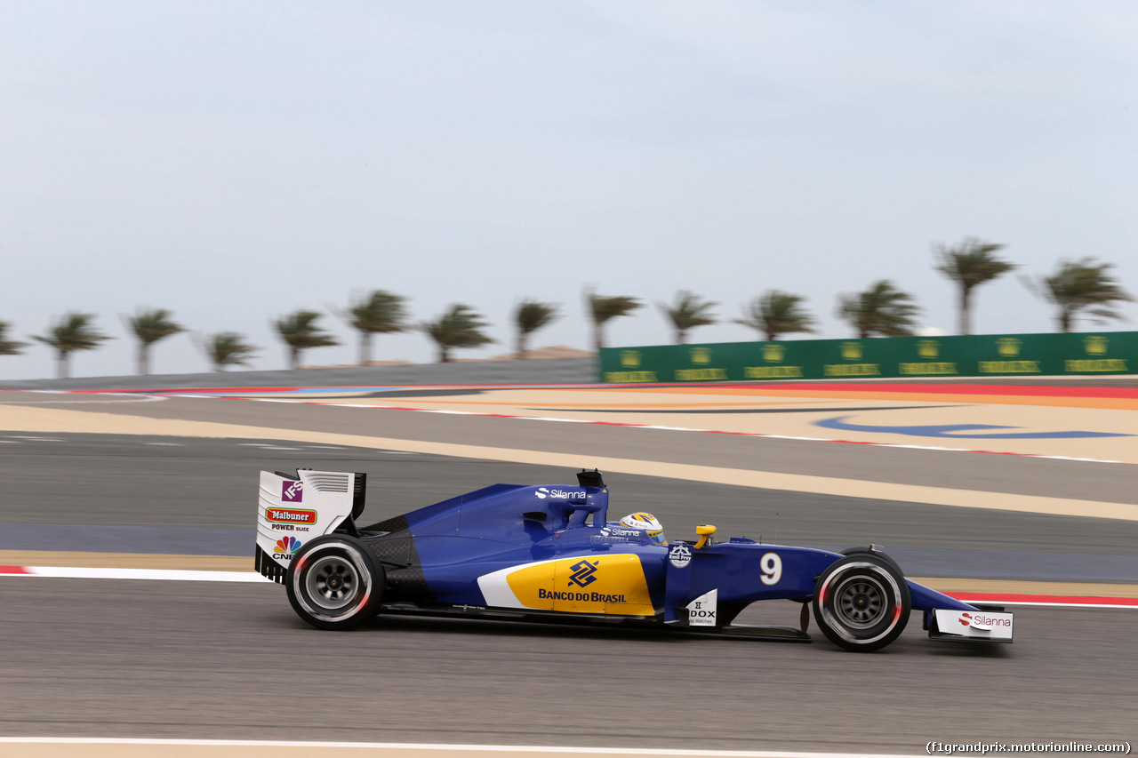 GP BAHRAIN, 01.04.2016 - Prove Libere 1, Marcus Ericsson (SUE) Sauber C34