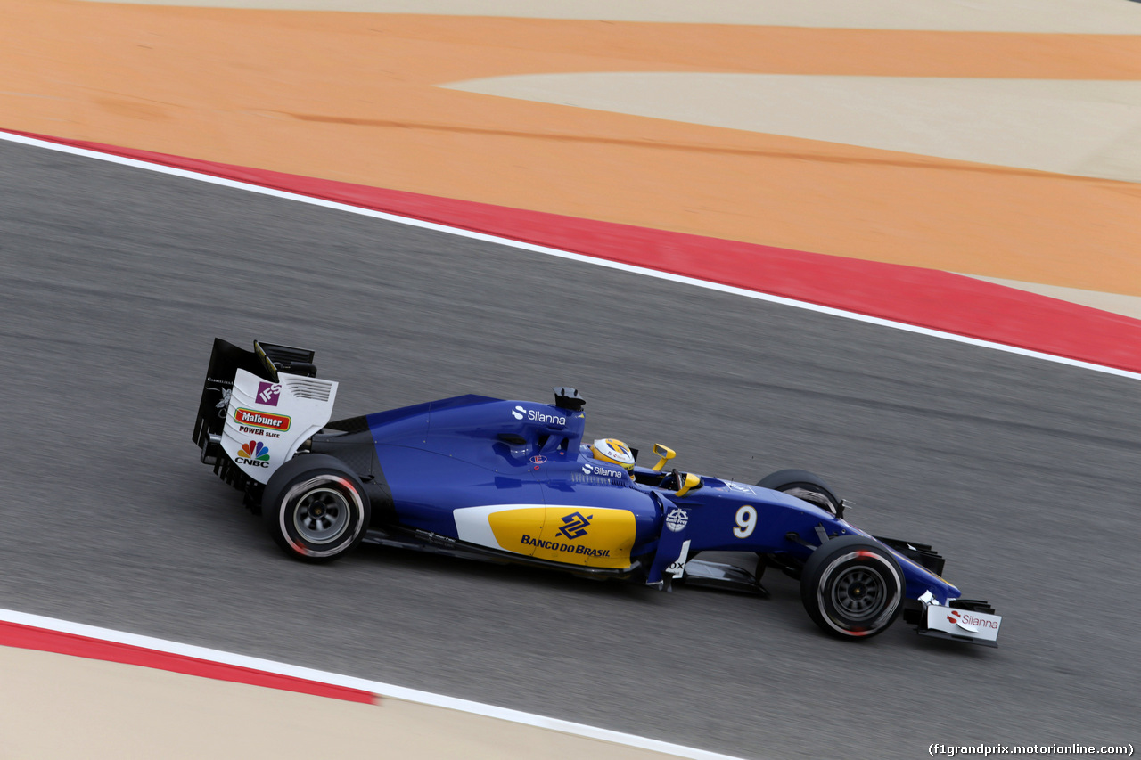 GP BAHRAIN, 01.04.2016 - Prove Libere 1, Marcus Ericsson (SUE) Sauber C34