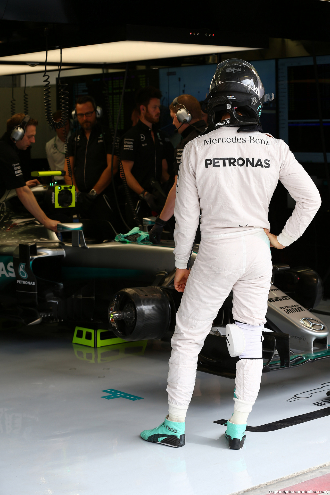 GP BAHRAIN, 01.04.2016 - Prove Libere 1, Nico Rosberg (GER) Mercedes AMG F1 W07 Hybrid