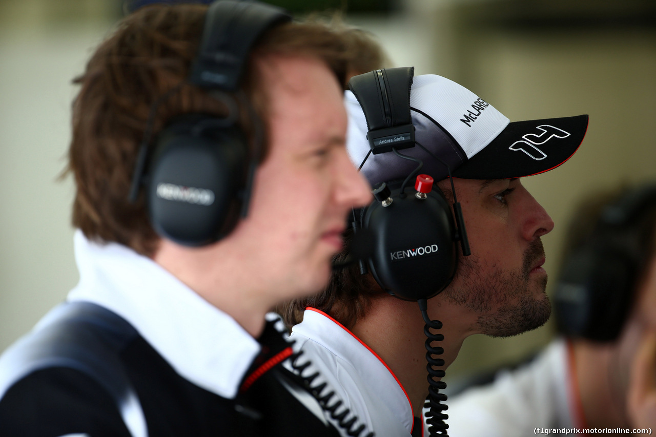 GP BAHRAIN, 01.04.2016 - Prove Libere 1, Fernando Alonso (ESP) McLaren Honda MP4-31