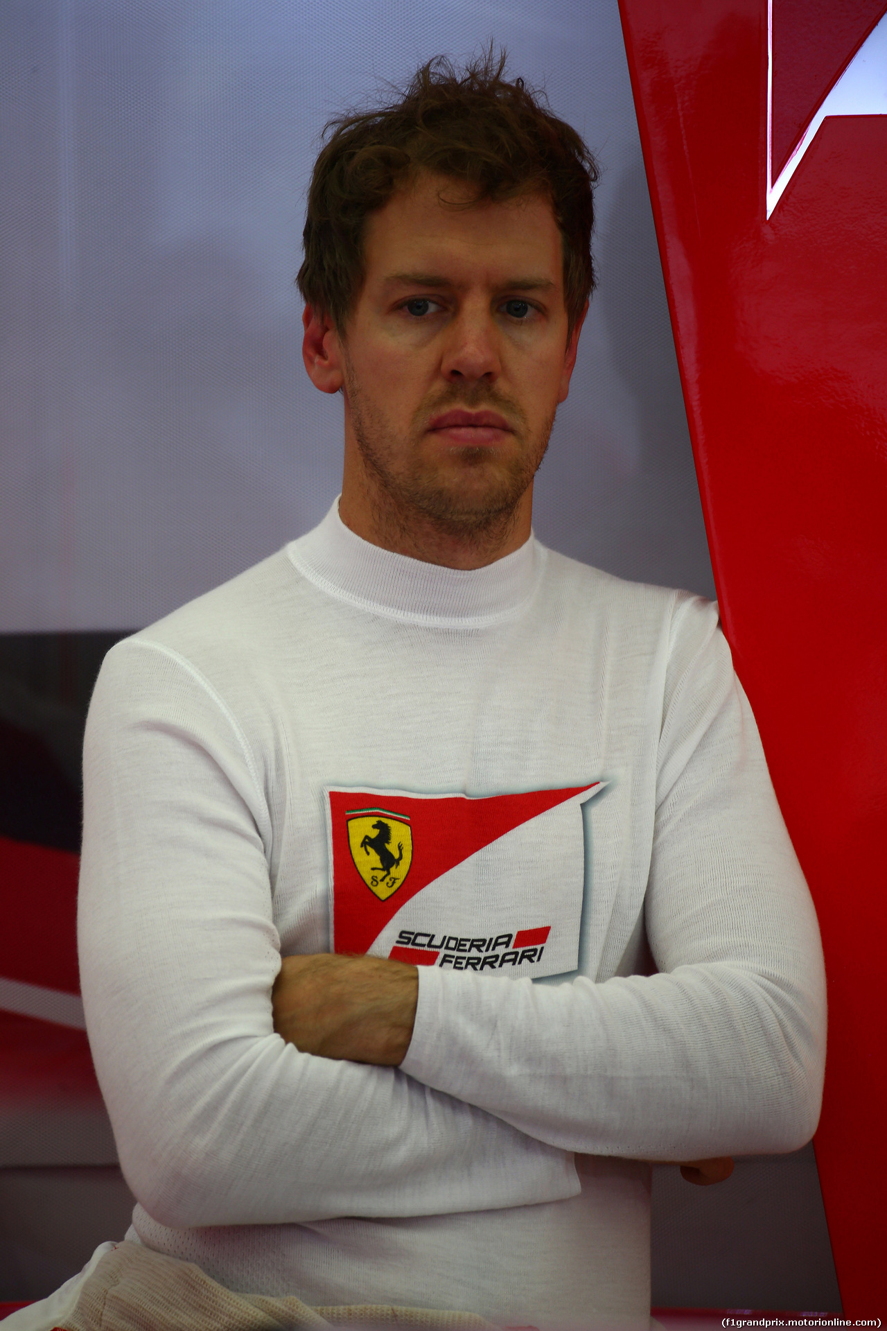 GP BAHRAIN, 01.04.2016 - Prove Libere 1, Sebastian Vettel (GER) Ferrari SF16-H