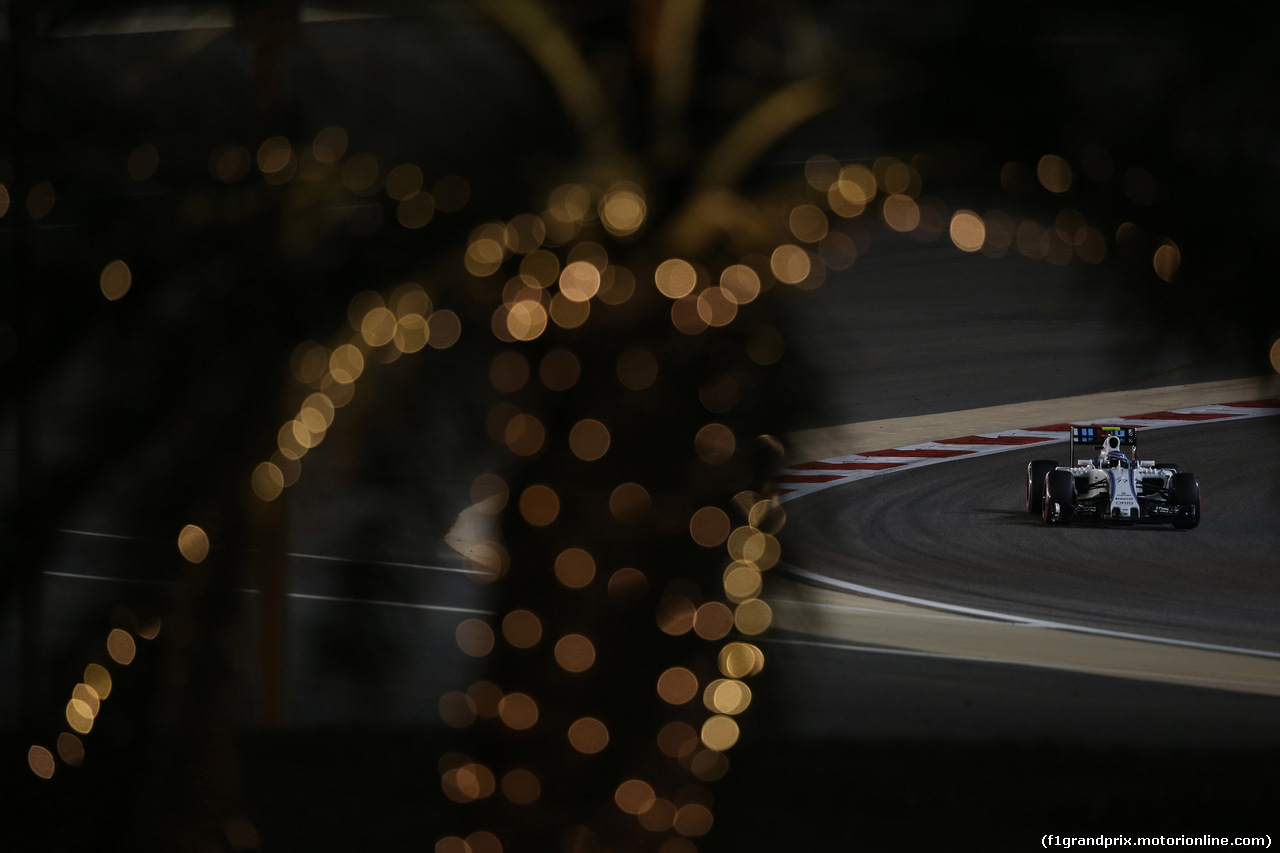 GP BAHRAIN, 01.04.2016 - Prove Libere 2, Valtteri Bottas (FIN) Williams FW38