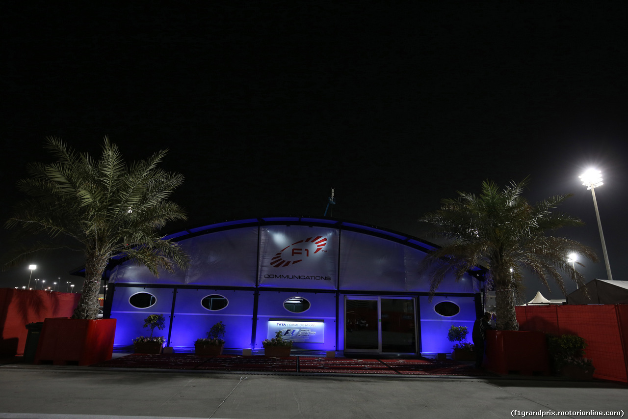 GP BAHRAIN, 01.04.2016 - Prove Libere 2, Paddock