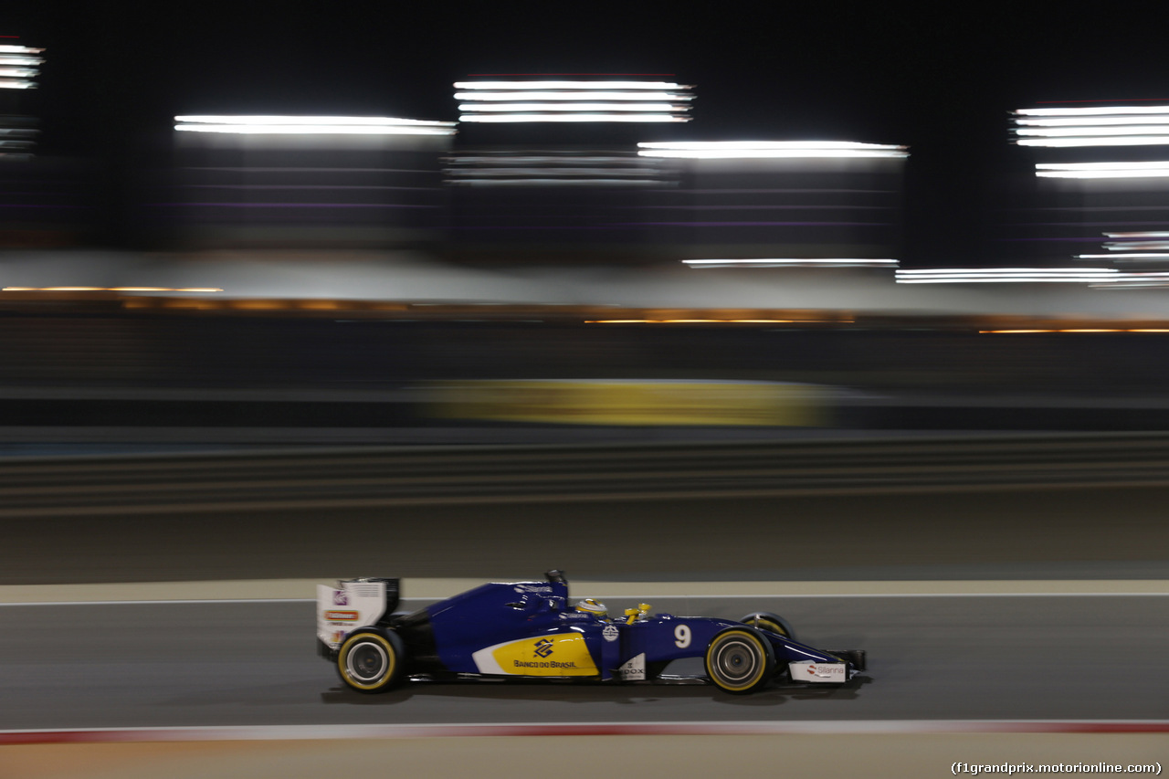 GP BAHRAIN, 01.04.2016 - Prove Libere 2, Marcus Ericsson (SUE) Sauber C34