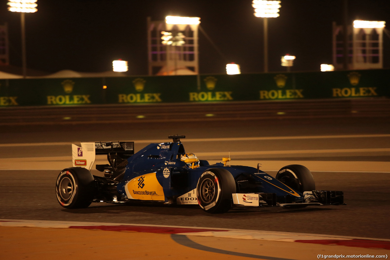 GP BAHRAIN, 01.04.2016 - Prove Libere 2, Marcus Ericsson (SUE) Sauber C34