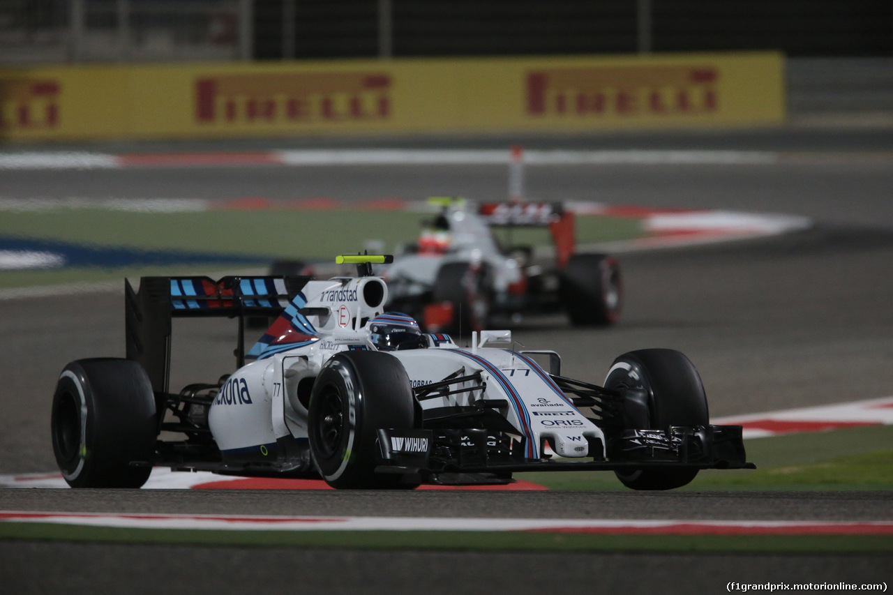 GP BAHRAIN, 01.04.2016 - Prove Libere 2, Valtteri Bottas (FIN) Williams FW38