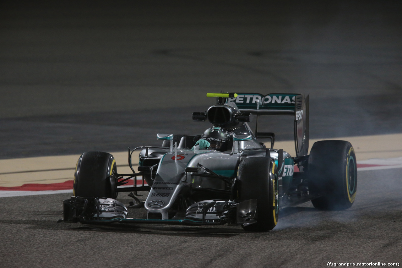 GP BAHRAIN, 01.04.2016 - Prove Libere 2, Nico Rosberg (GER) Mercedes AMG F1 W07 Hybrid