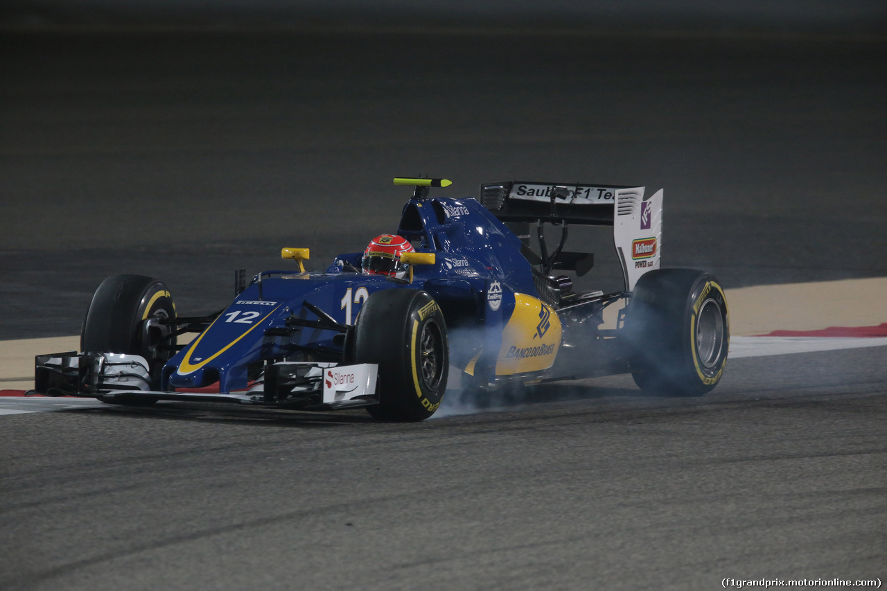 GP BAHRAIN, 01.04.2016 - Prove Libere 2, Felipe Nasr (BRA) Sauber C34